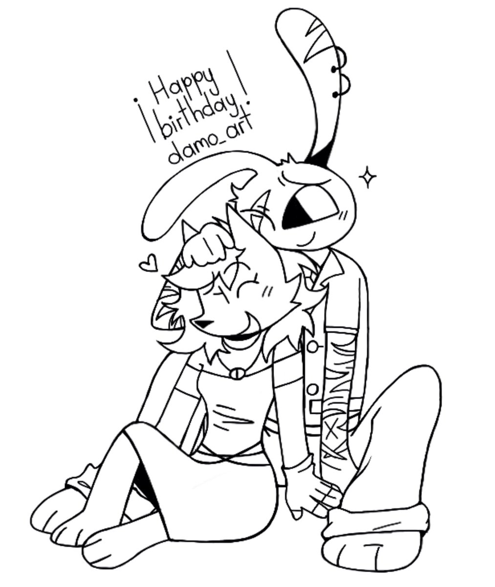 M4XIMUP's tweet image. ¡Feliz cumpleaños a una de mis artistas favoritas: @damo_art! 🎂 Con todo el cariño que se merece. ¡Felicidades! 🫂