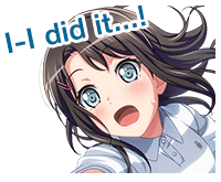 hhweveryhour's tweet image. ☆ i-i did it...!