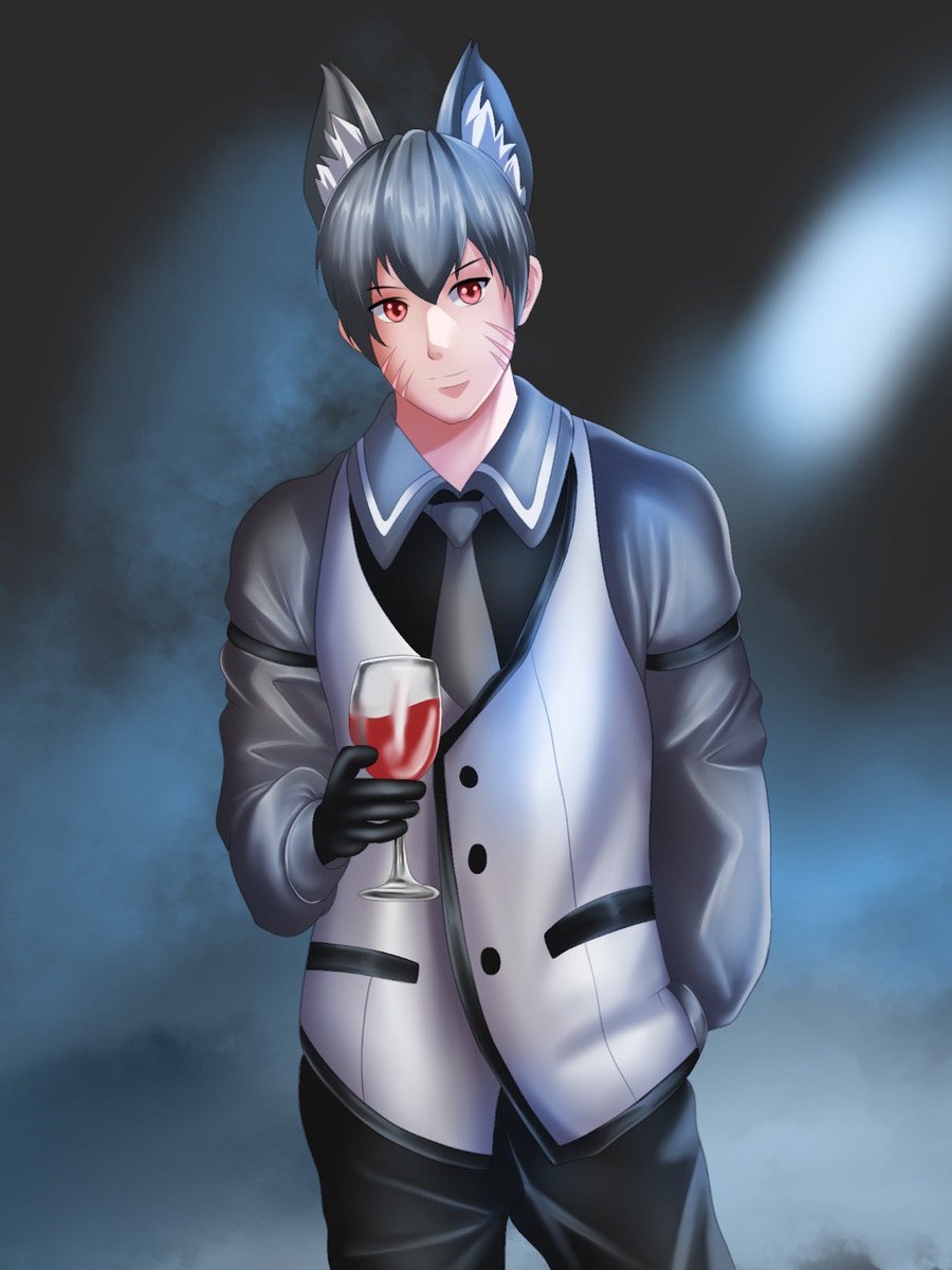 Look at this amazing art work done for me just here having a nice glass of wine.

Artist 🎨: <a href="/NexusArts0/">NEXUS (Commission Open)</a>