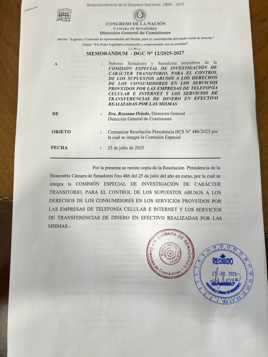SENADO INVESTIGARÁ A EMPRESAS TELEFÓNICAS Y SUS ABUSOS. Por resolución, la Cámara Alta designó los senadores que integrarán la Comisión Especial de Investigación sobre los presuntos abusos denunciados por los usuarios.