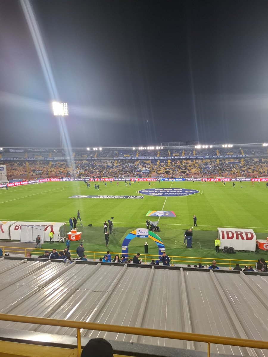 ANDRES GOMEZ V (@andresgomezv) on Twitter photo Rock a destiempo a todo volumen en el campin para que los hinchas de <a href="/MillosFCoficial/">Millonarios FC</a> no puedan quejarse del equipo.
Igual Serpa aquí estamos. Apoyando y protestando.
No nos callaran! Rock a destiempo a todo volumen en el campin para que los hinchas de <a href="/MillosFCoficial/">Millonarios FC</a> no puedan quejarse del equipo.
Igual Serpa aquí estamos. Apoyando y protestando.
No nos callaran!