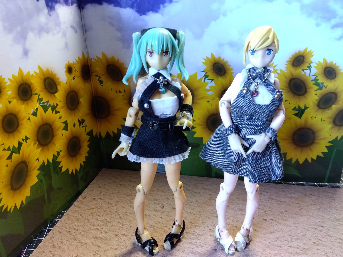 7月も終わりなので衣装替え(作成
#武装神姫