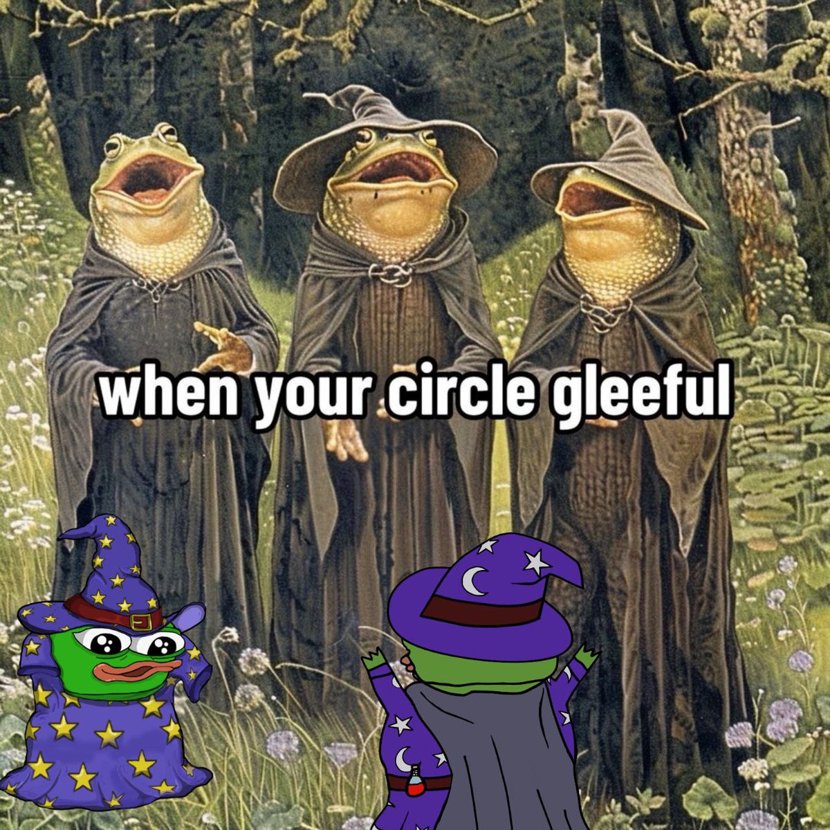 SkeeterBites77's tweet image. We are watching the timeline bending in a direction they didn't plan for. Keep going.
🐸🪄
