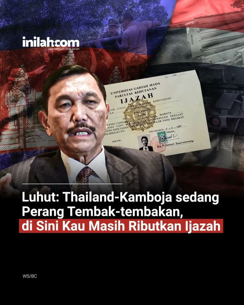 Berarti indonesia ga ada kemajuan dong. Wong ga pernah perang di era moderen ini.