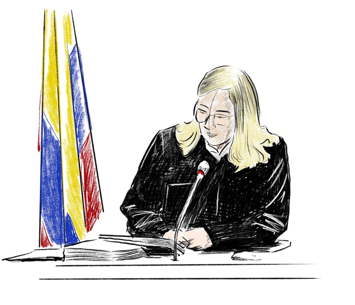 elmeroTenedor's tweet image. "La justicia no se arrodilla frente al poder"...
Sandra Heredia.
Jueza 44 Penal del Circuito de Bogotá.