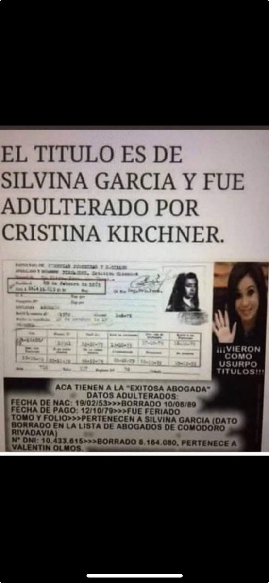Esto me llegó por WhatsApp …………