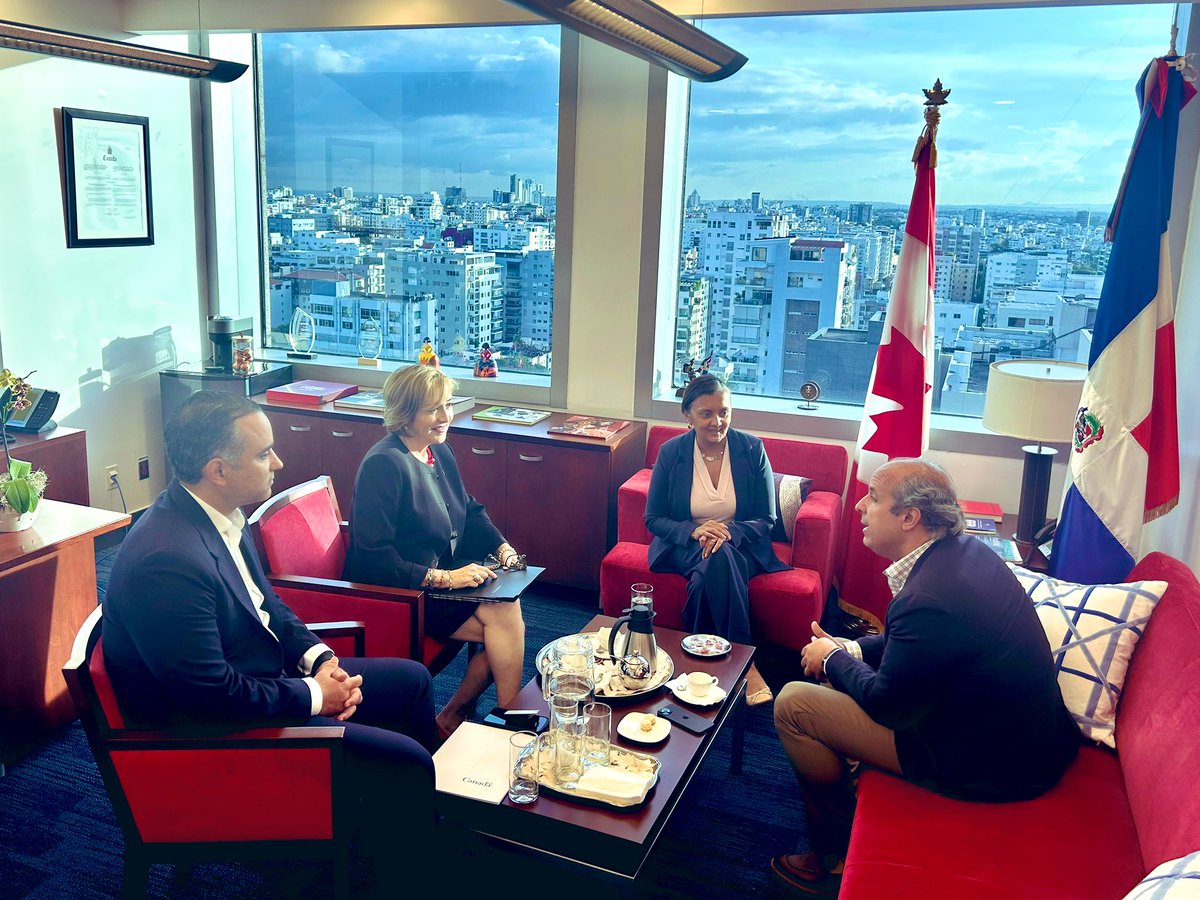 Jacqueline DeLima Baril (@jdelimabaril) on Twitter photo Siempre un gran placer ver a mi homólogo y amigo, Embajador <a href="/JoseBlanco/">Jose Blanco</a>. Junto con nuestros equipos, estamos trabajando para llevar la relación entre nuestros países a nuevos niveles! 🇨🇦🇩🇴 Siempre un gran placer ver a mi homólogo y amigo, Embajador <a href="/JoseBlanco/">Jose Blanco</a>. Junto con nuestros equipos, estamos trabajando para llevar la relación entre nuestros países a nuevos niveles! 🇨🇦🇩🇴
