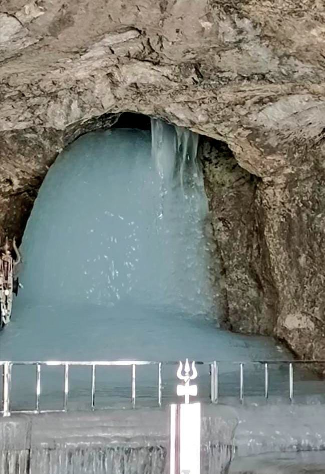 ।।प्रातः कालिन श्री अमरनाथ धाम के दिव्य अलौकिक दर्शन।।