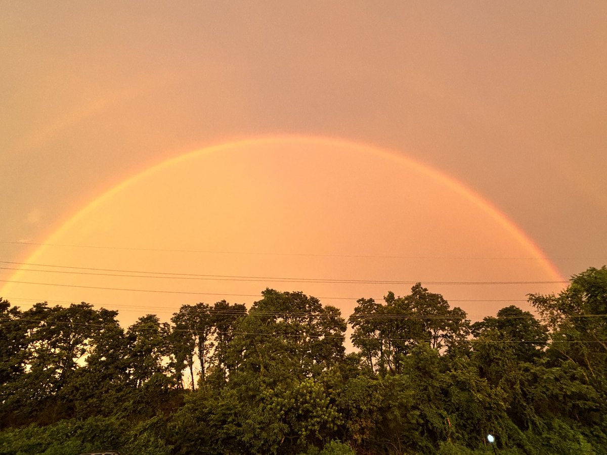 Just seen this rainbow outside