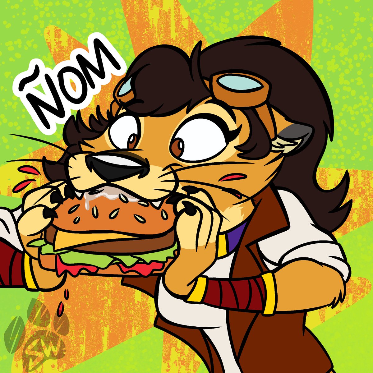 Spec_wulf's tweet image. Yummmmmmmmm!!!!! 🍔✨
Cheese burger!!!!!