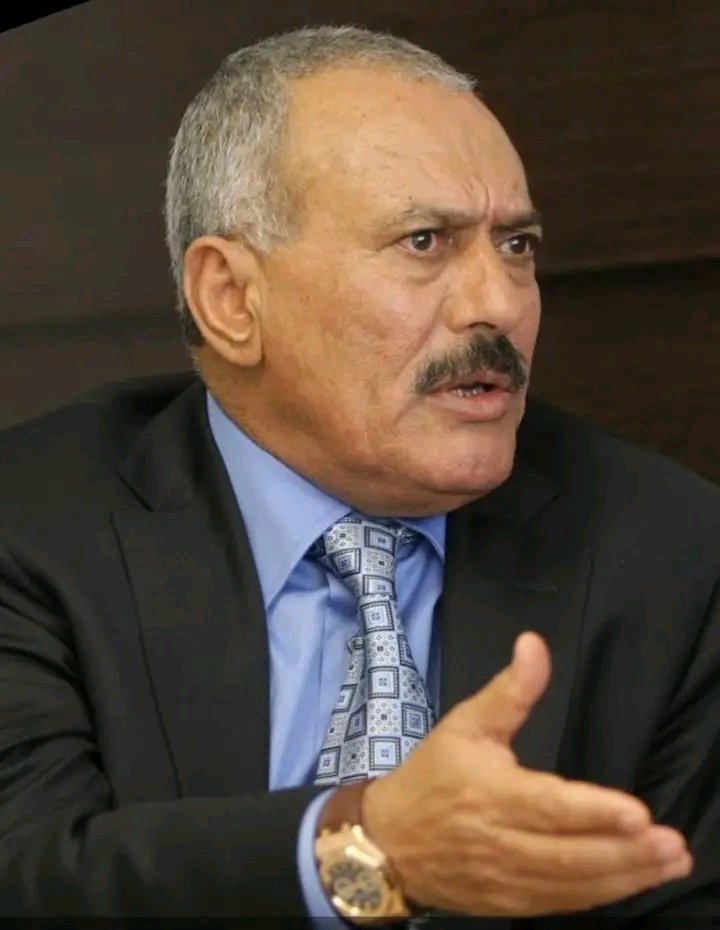 أعـاهـدك يا علي عبدالله صالح أن ثأرك ثأرنا.
.