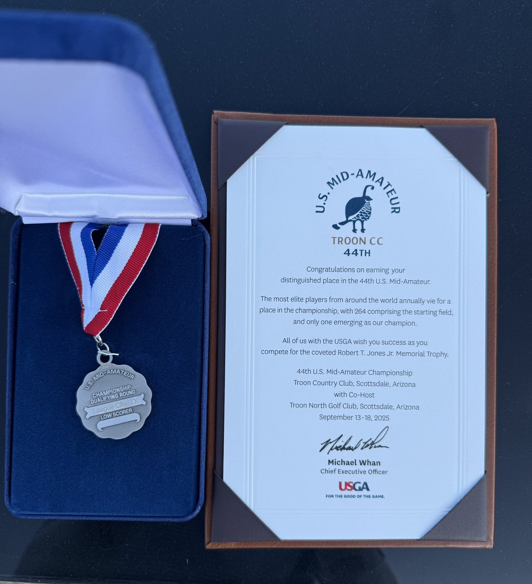 Huskies Alumni Raul Hernandez punches his ticket into the U.S. Mid-Am Championship in Arizona. Dawgs Up Huskies!