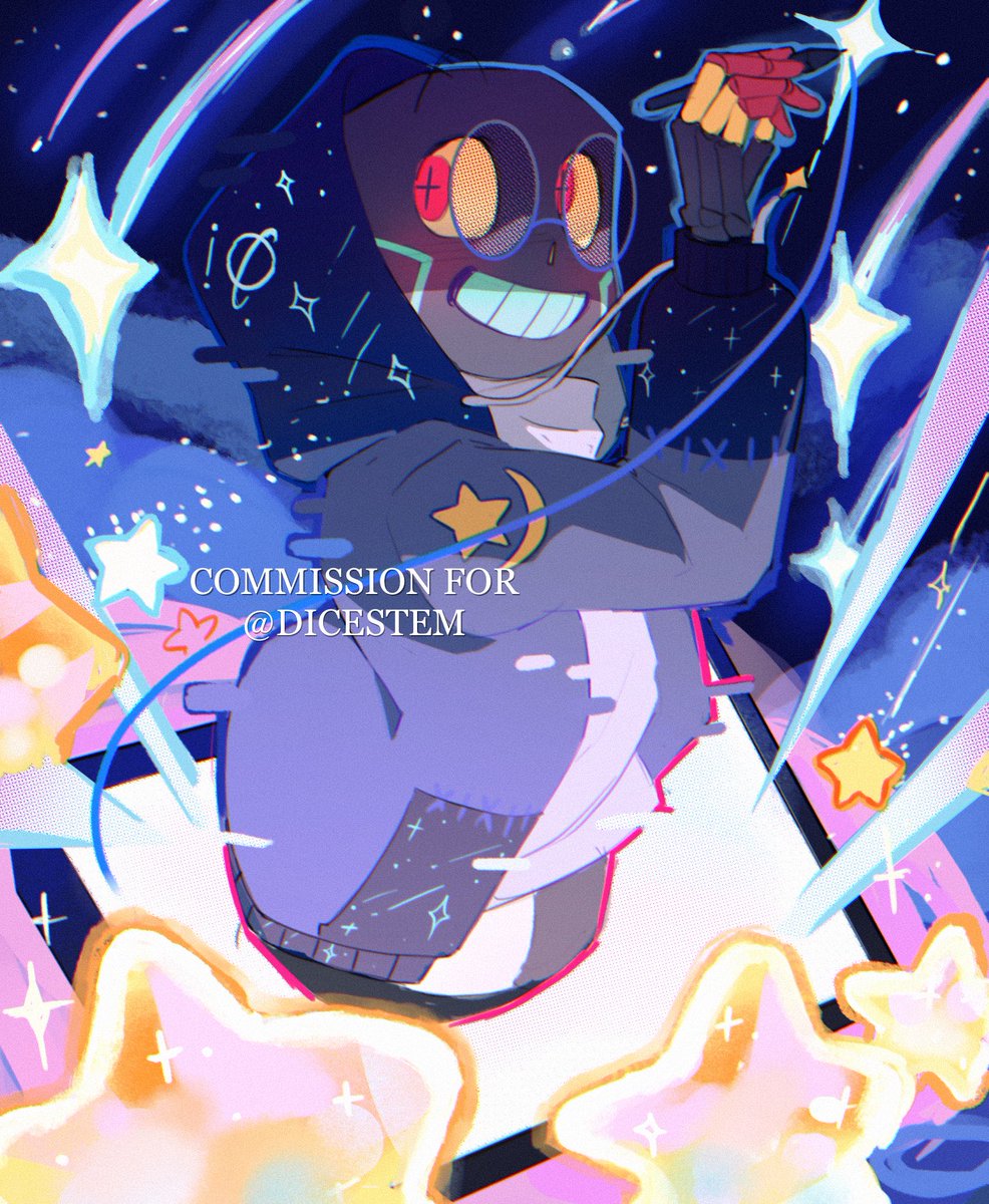 Thank you for the commission <a href="/Dicestem/">⭐️ Dicey!! 🎲</a>! This was probably one of my favorite pieces recently and I had a lot of fun making it!