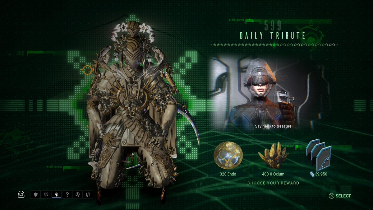 AntiScxial's tweet photo. Day 599 after 1 year hiatus. Time to grind some Coda weapons #Warframe https://t.co/WbifeErS5y