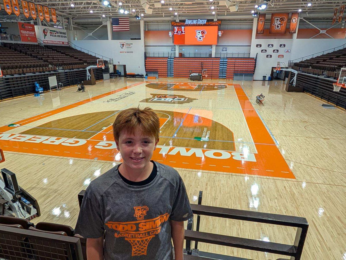 Thankful for the opportunity to experience the BGSU basketball camp. Can’t wait to go back next year.