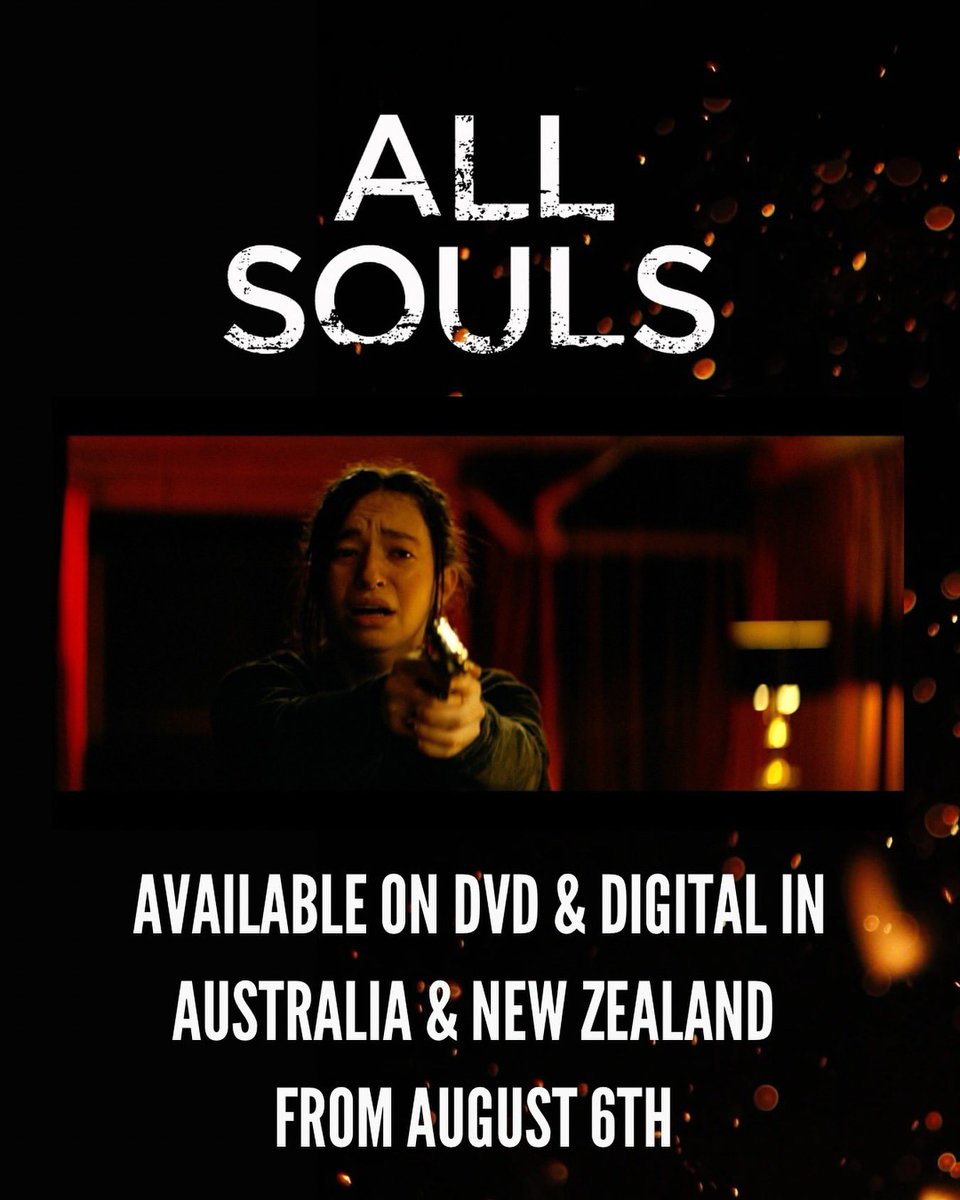 walkdenent's tweet image. 🔥 It was meant to be a simple undercover job, but when the operation goes south, it could cost her everything… including the life of her daughter.
💥 ALL SOULS, starring #MikeyMadison and #GEazy, arrives on DVD & Digital from August 6, 2025, across AUS & NZ!
@EagleAustralia