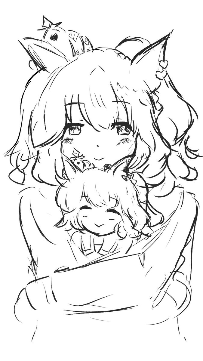 昔描いたマーチャンって刺さるな……
笑顔だと尚更