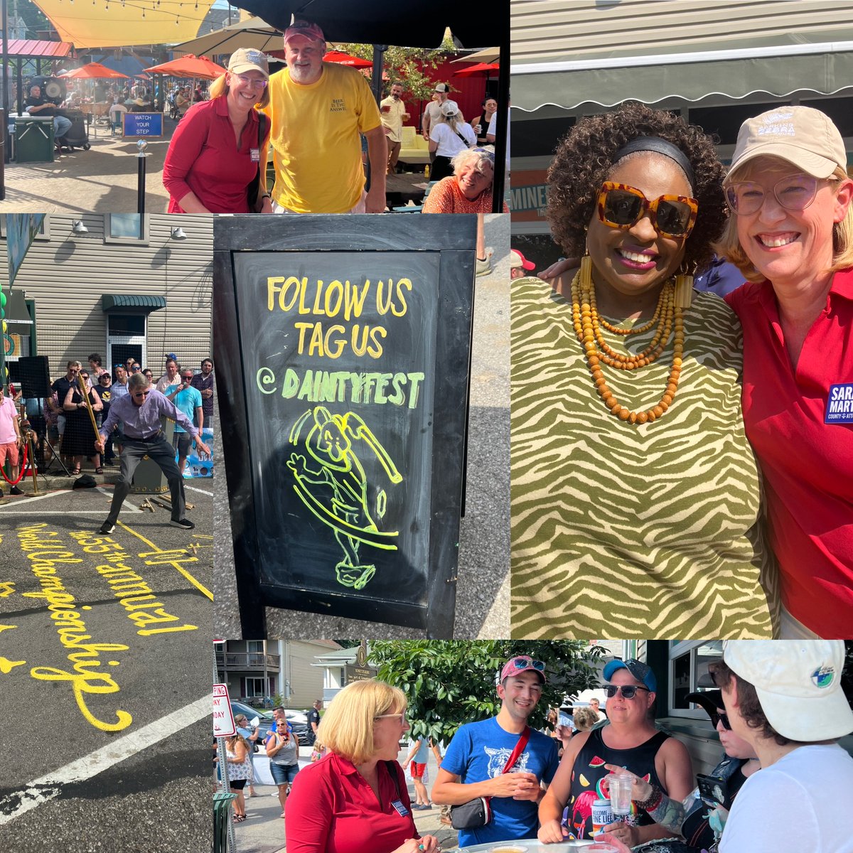 votesarahmartin's tweet image. Jefferson County has a lot of special traditions. For 55 years, the Schnitzelburg neighborhood has hosted the World Championship Dainty Contest on the last Monday in July. I enjoyed being a part of this year's celebration.
