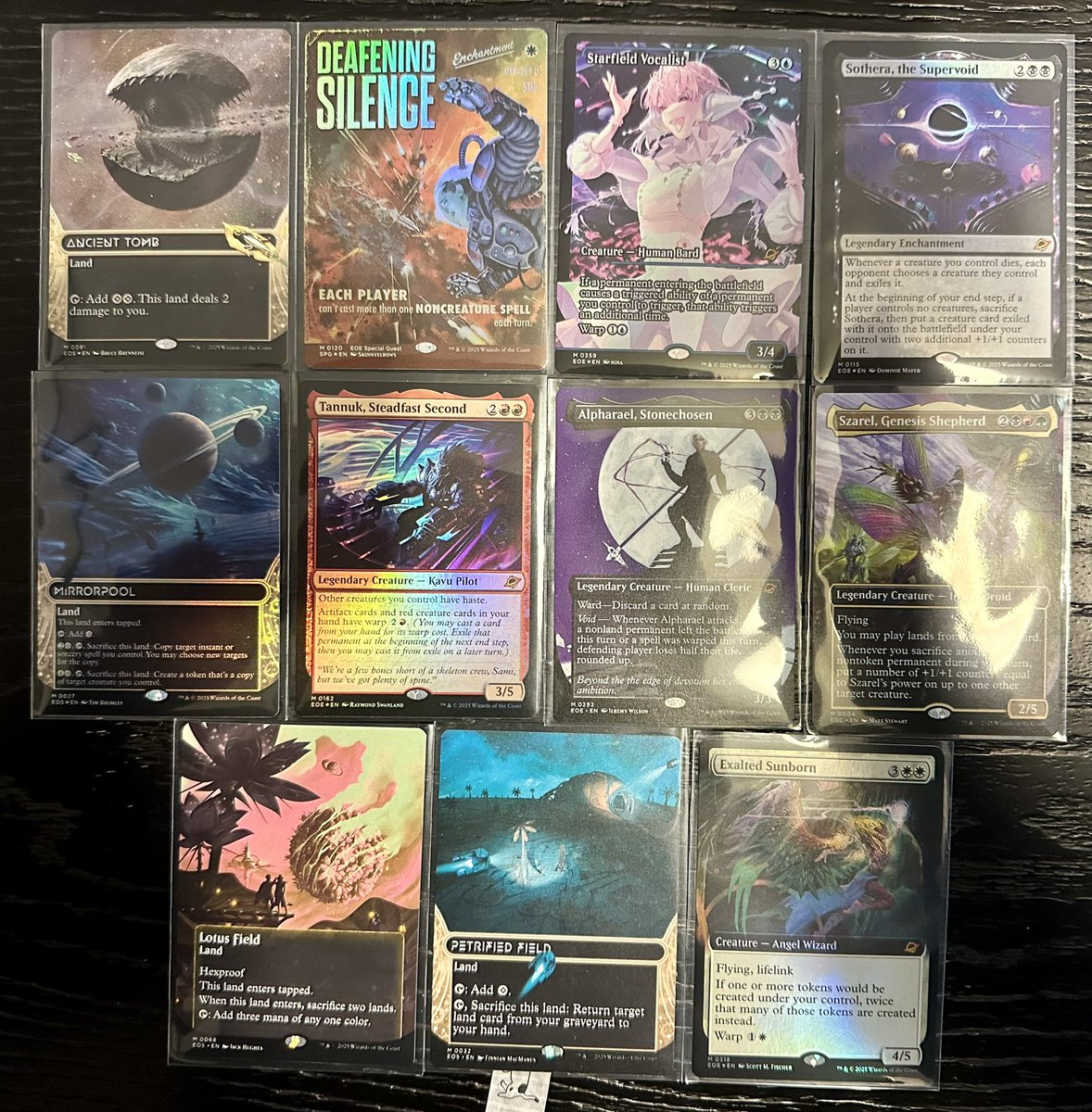 IT ACTUALLY HAD A GALAXY FOIL ANCIENT TOMB!!!!!