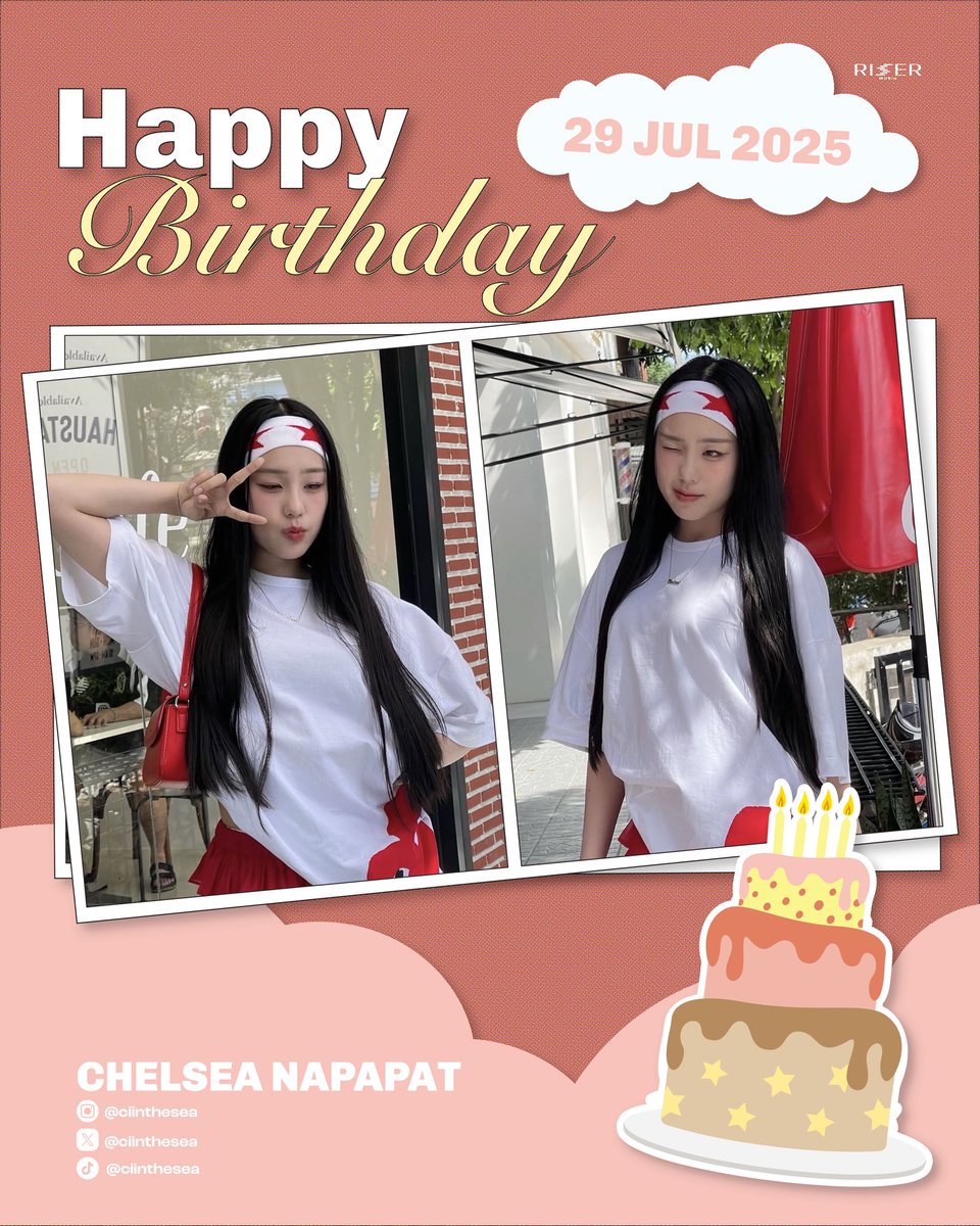 FELIZZOfficial_'s tweet image. happy birthday to CHELSEA🎂
29.07 @ciinthesea ‘S DAY🤎
#ciinthesea
#FELIZZ
#RISERMUSIC