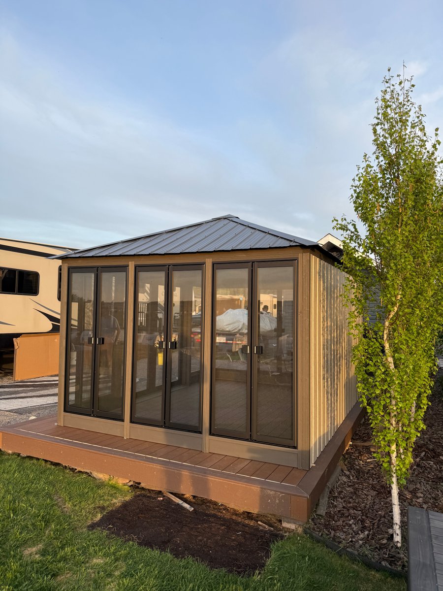 solarahottubs's tweet image. 🌅 Tranquility Awaits! 🌅 Discover the Visscher Serenity Gazebo at Solara Hot Tubs &amp;amp; Patio! 🦟#SolaraHotTubs #Visscher #OutdoorLiving #BackyardGoals #Edmonton #HomeImprovement #Gazebo #Beautiful #Nature