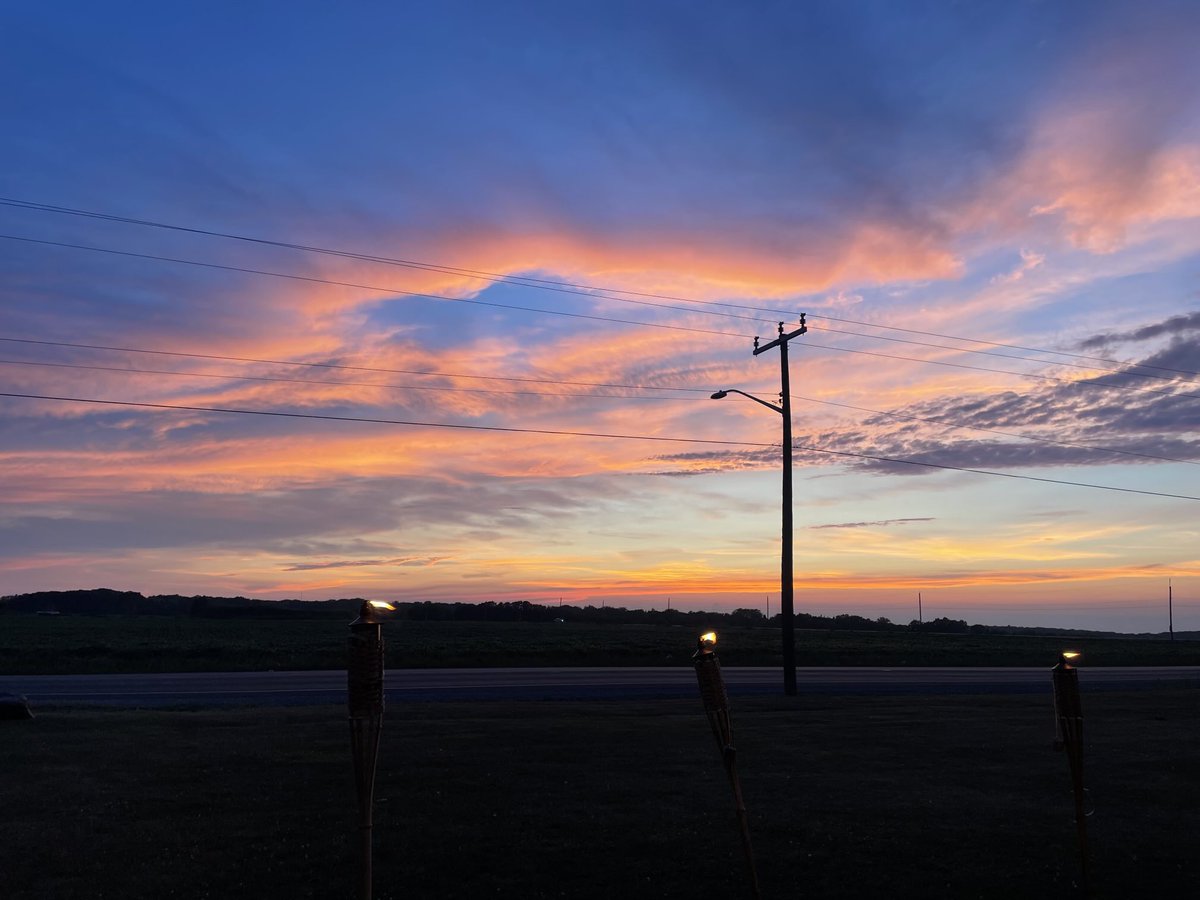 Niagara sunset. Crazy good!