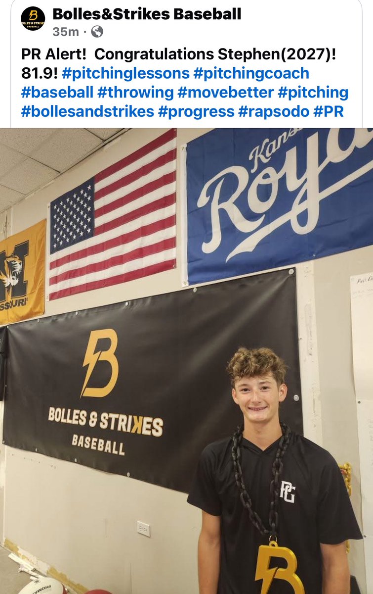 scgy (@imgranty94) on Twitter photo Feeling good throwing some heat!
<a href="/BollesandStrike/">Craig Bolles</a> <a href="/spx_baseball/">SPX_BASEBALL</a> <a href="/impactathletekc/">Impact Athletes KC</a> <a href="/Coach_Temp/">Luke Temperelli</a>
#Uncommitted2027 Feeling good throwing some heat!
<a href="/BollesandStrike/">Craig Bolles</a> <a href="/spx_baseball/">SPX_BASEBALL</a> <a href="/impactathletekc/">Impact Athletes KC</a> <a href="/Coach_Temp/">Luke Temperelli</a>
#Uncommitted2027