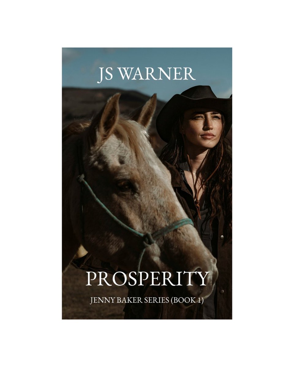 #ShamelessSelfpromoTuesday    

Show off your work(s)!    

I'll start with my upcoming short story on Kindle:    

🐴 Prosperity 

...follows Jenny Baker, a determined young woman who leaves her privileged life in 1869 Missouri to build her own cattle ranch in Colorado