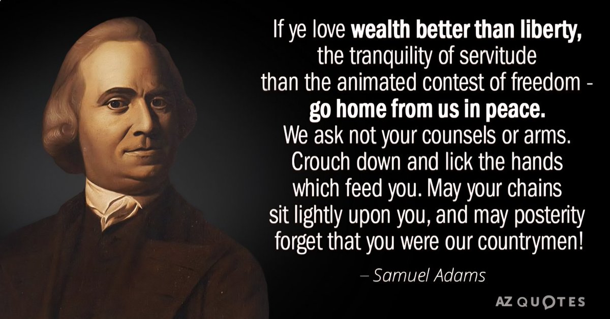 I think about this quotation often because it remains an apt description of many current Americans &amp; the love they have of their own servitude.