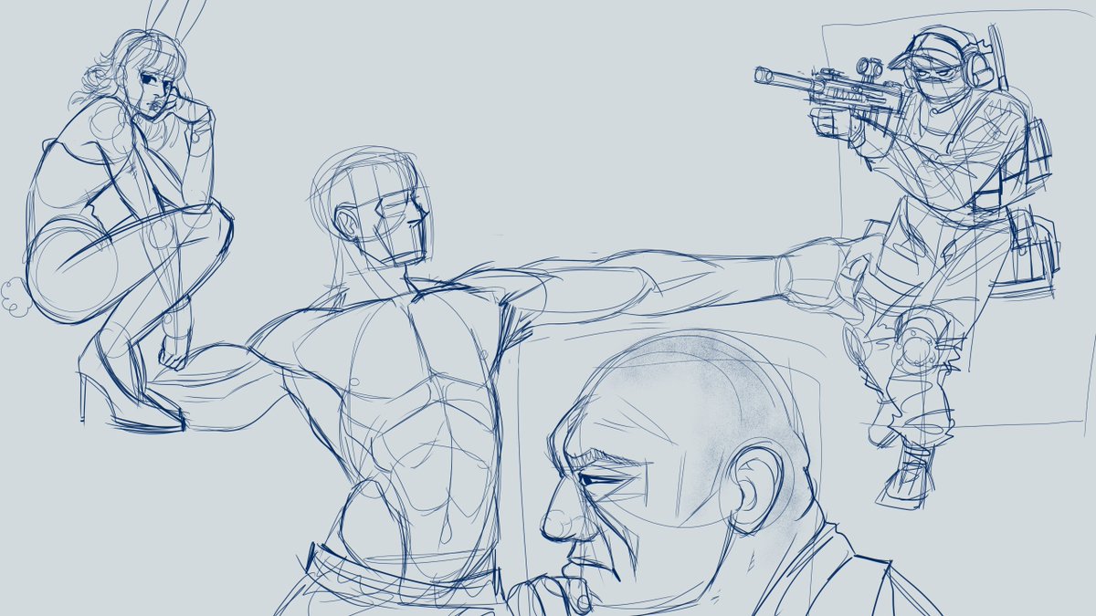 TobVaco's tweet image. supongo que podria subir mis practicas de dibujo si a alguien le interesa ver .
de paso quiero re pensar que dibujos hacer mas adelante pero mientras tanto aqui 3 practicas π§