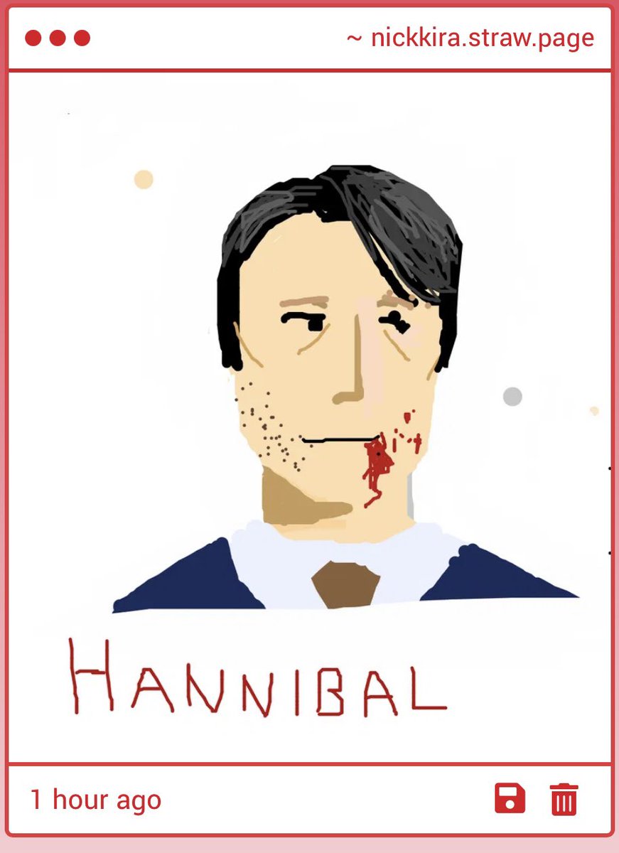 Nickykiry's tweet image. I haven&apos;t seen any of the Hannibal movies or the show, but this is very cool! Is this Anthony Hopkins or Mads Mikkelson?