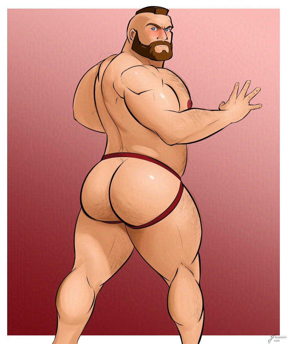 BarodityArts (@barodityarts) on Twitter photo Zangief Ass 😛 Zangief Ass 😛