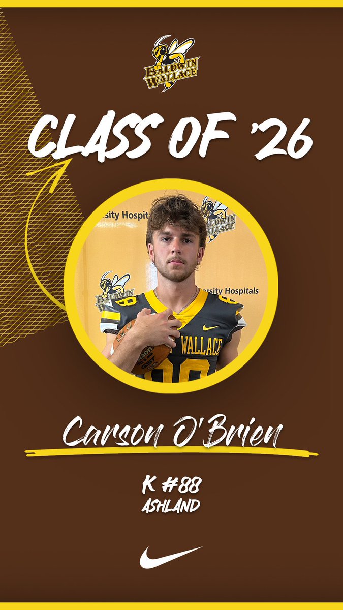 Big thanks to <a href="/BWFootball_/">Baldwin Wallace Football</a> for having me today for a visit! #YJ4L 

<a href="/rocanthony_/">Rocky Zingale</a> <a href="/CoachHilvert/">Jim Hilvert</a> <a href="/EthanNichol10/">Ethan Nichol</a>