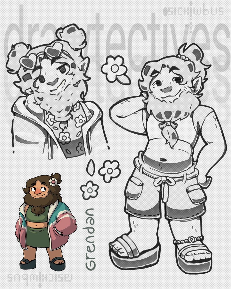 sickiwbus's tweet photo. grendan drawfee fanart 🌼
I made drawfee fanart of nb characters every day for a week since the start of nonbinary visibility day. This is from day 5
#fanart #drawfeefanart #drawfeeshow #drawfee #digitalart #drawtectives #genderfluid #art #pride #nonbinary #genderqueer https://t.co/tuHUyBVbeE
