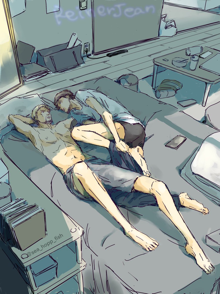 #reinerjean 

室温設定16℃

リーマンライジャ

オフィス勤務ならもう
筋肉要らないと思うの。