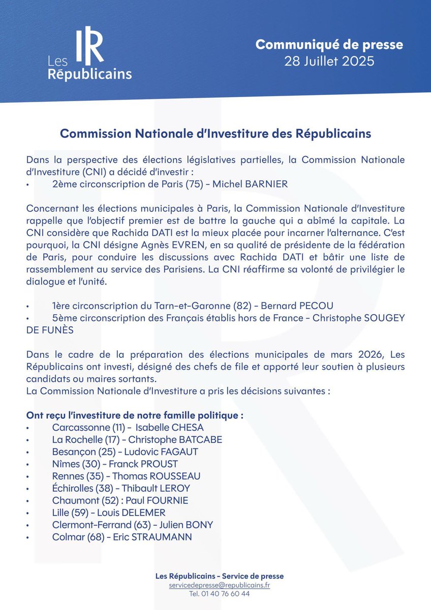 Bertrand Dupont (@bertrandydupont) on Twitter photo Je félicite Christophe Sougey de Funès et <a href="/GoaterLaurent/">Laurent Goater</a> pour leur investiture pour les législatives partielles de la 5ème circonscription des Français de l'étranger.
Un binôme de choc, compétent, qui saura représenter nos compatriotes #FDE
#LegislativesPartielles Je félicite Christophe Sougey de Funès et <a href="/GoaterLaurent/">Laurent Goater</a> pour leur investiture pour les législatives partielles de la 5ème circonscription des Français de l'étranger.
Un binôme de choc, compétent, qui saura représenter nos compatriotes #FDE
#LegislativesPartielles