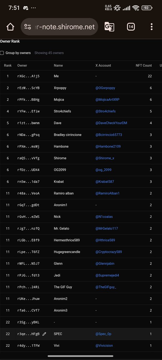 Emiii_NFT1's tweet image. Good morning🌞
blessed morning 😇
Thankyou for adopting my Boyz @iykyk917
@MrHnXRP
Already sold 82 Boyz, will draw 20xrp for 1 lucky holder who hold minimum 2 Boyz tomorrow (Forth Raffle) 👀🔥
Thankyou for all the support 😍🙏🏼
*Using @shirome_x website to make owner note 😍🔥