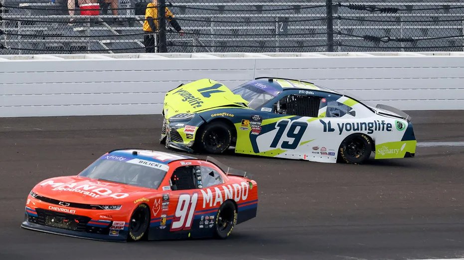 Tensions flared at the Pennzoil 250 as Austin Hill and Aric Almirola crashed in a wild late race accident, sparking controversy over racing intent.  foxnews.com/sports/nascar-…