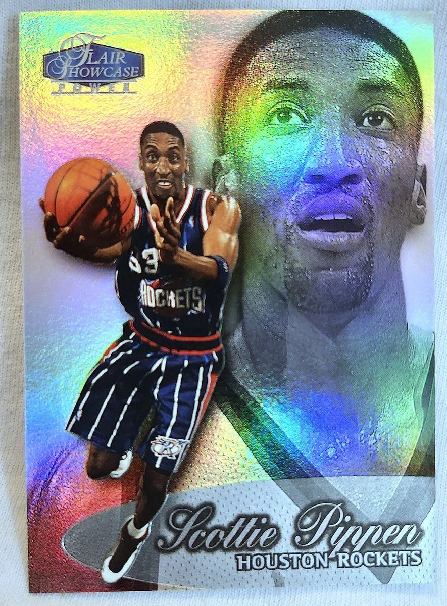 thriftx3's tweet image. 🔥 Just $1.40 + FREE shipping!
🚀 1998 Flair Showcase Power Scottie Pippen #3 — Houston Rockets era, bold and rare!
💥 Buy 1, Get 1 50% OFF — unlimited BOGO this weekend!
👉 Grab it now: ebay.com/itm/1868261541…
#thriftx3 #ScottiePippen #NBAcards #HoustonRockets