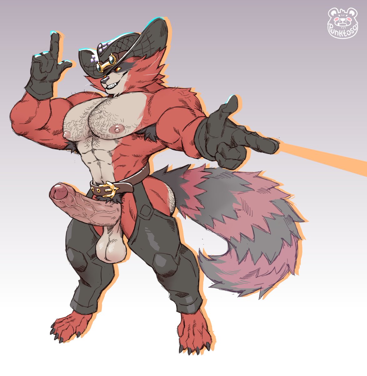 Bounty hunter Rocket Raccoon doodle 🦝