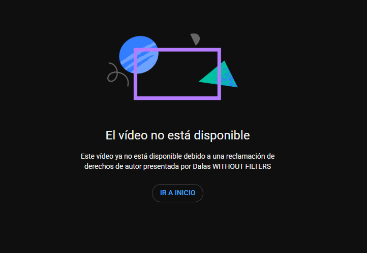 Alejv92's tweet photo. @rickyedit estaba viendo tu video de "Javi se ha saltado la condena del juez." y a mitad del video me sale que el video no está disponible y al recargar... esto es cine https://t.co/fC8EmjAyEE