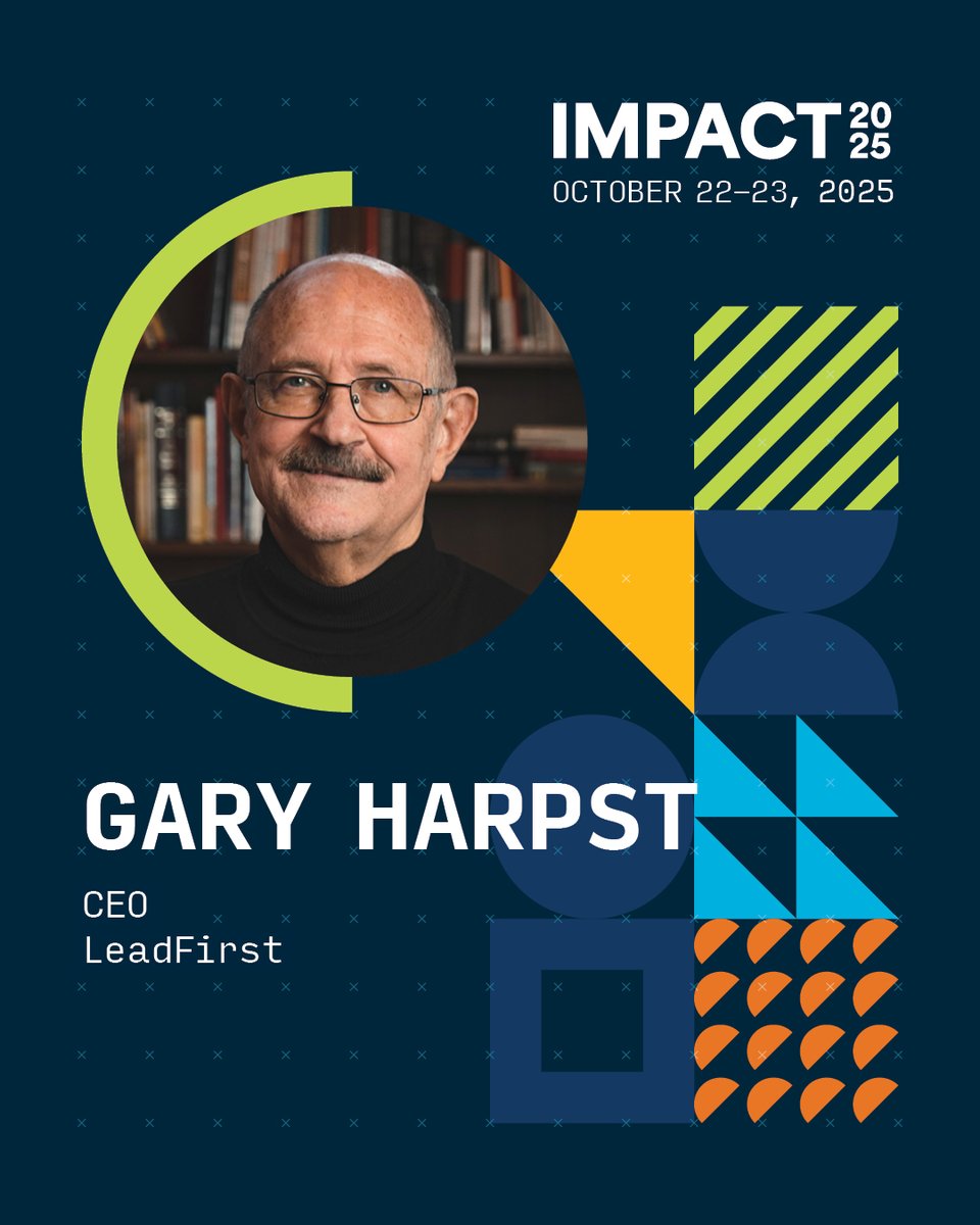 🌀 You are BUILT to beat chaos.

<a href="/leadfirst_ai/">LeadFirst.ai</a> CEO Gary Harpst brings biblical clarity to your purpose as a leader at #Impact2025!

Join us October 22–23 at Cedarville University for a conference that will revolutionize the way you view your work and harness its potential for