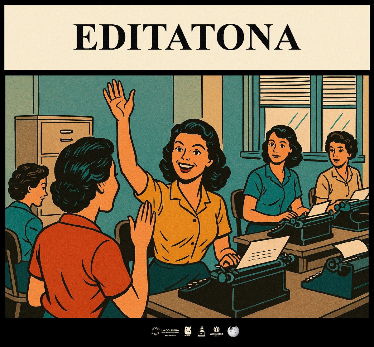 ¡Ya falta poco! Si aún no te registras, todavía estás a tiempo.

A través del taller Editatona, buscamos visibilizar a mujeres tlaxcaltecas dentro de Wikipedia en español.

¡Es nuestro momento de escribir nuestra historia en comunidad!

centroculturadigital.mx/actividad/edit…