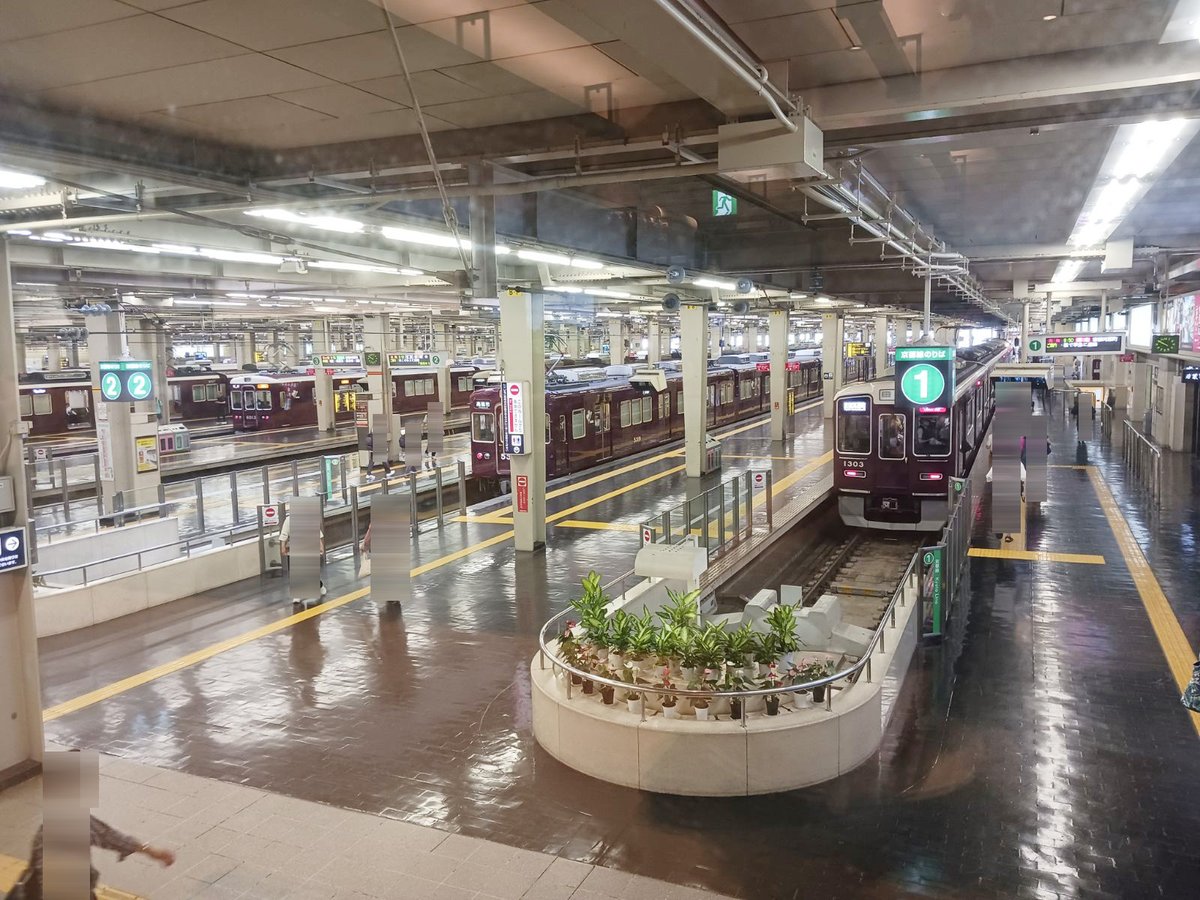 hankyu_ex's tweet image. 久々によい眺め～～～！！！
