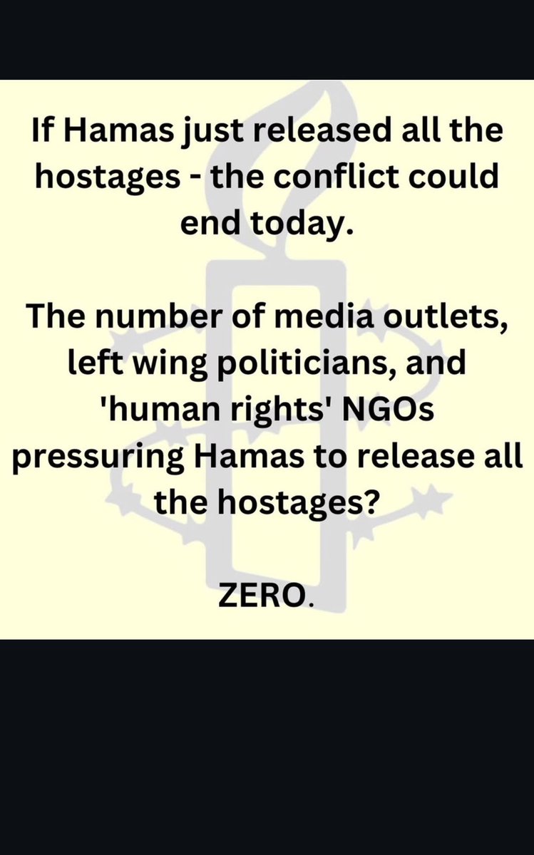 HowardMSklar's tweet image. This is true, but not 100% accurate.
There were always 2 strategic goals:
1. Rescue all hostages, and
2. Degrade Hamas’s war-fighting ability to make another 10/7 impossible
We need to be careful how we talk about this, because releasing all hostages will NOT end the war.