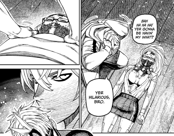 msfujoshi23's tweet image. the fact that this is evil eye himself caring for seiko and not Jiji means a lot to me π₯Ή he's probably thankful to her for not continuing his exorcism, she's also his grandma