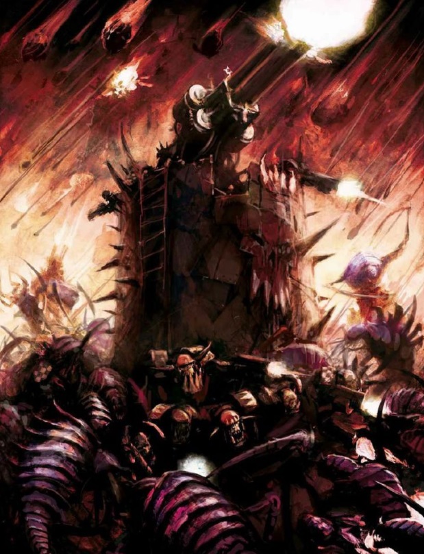 Tyranid Hive Fleet Leviathan Versus Orks Oldhammer by Paul Dainton