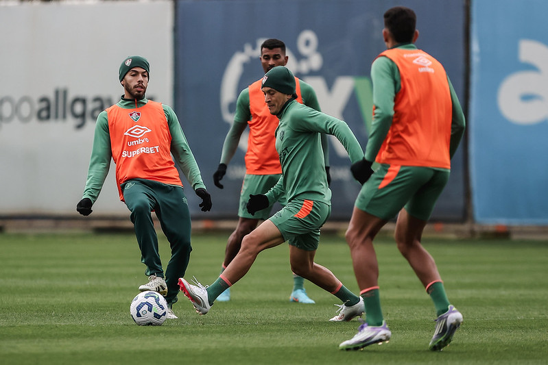 FluminenseStuff's tweet image. Treino do Fluminense nesta segunda-feira (28/07).
📸: Lucas Merçon/Fluminense F.C