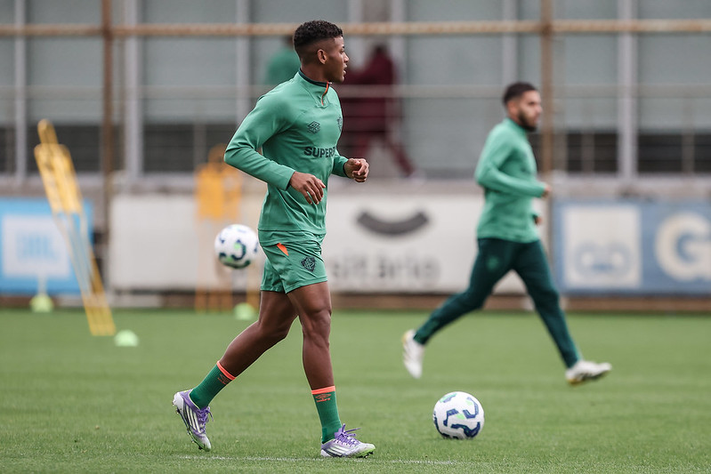 FluminenseStuff's tweet image. Treino do Fluminense nesta segunda-feira (28/07).
📸: Lucas Merçon/Fluminense F.C