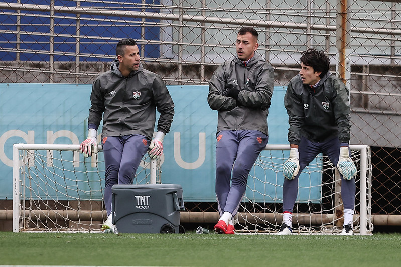 FluminenseStuff's tweet image. Treino do Fluminense nesta segunda-feira (28/07).
📸: Lucas Merçon/Fluminense F.C